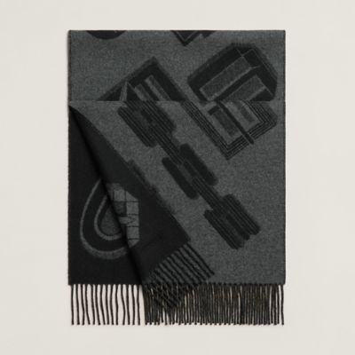 エルメス ツイリー　Carre en Boucles HERMES - 美品 エルメス ツイリー CARRE EN BOUCLES カレ アン